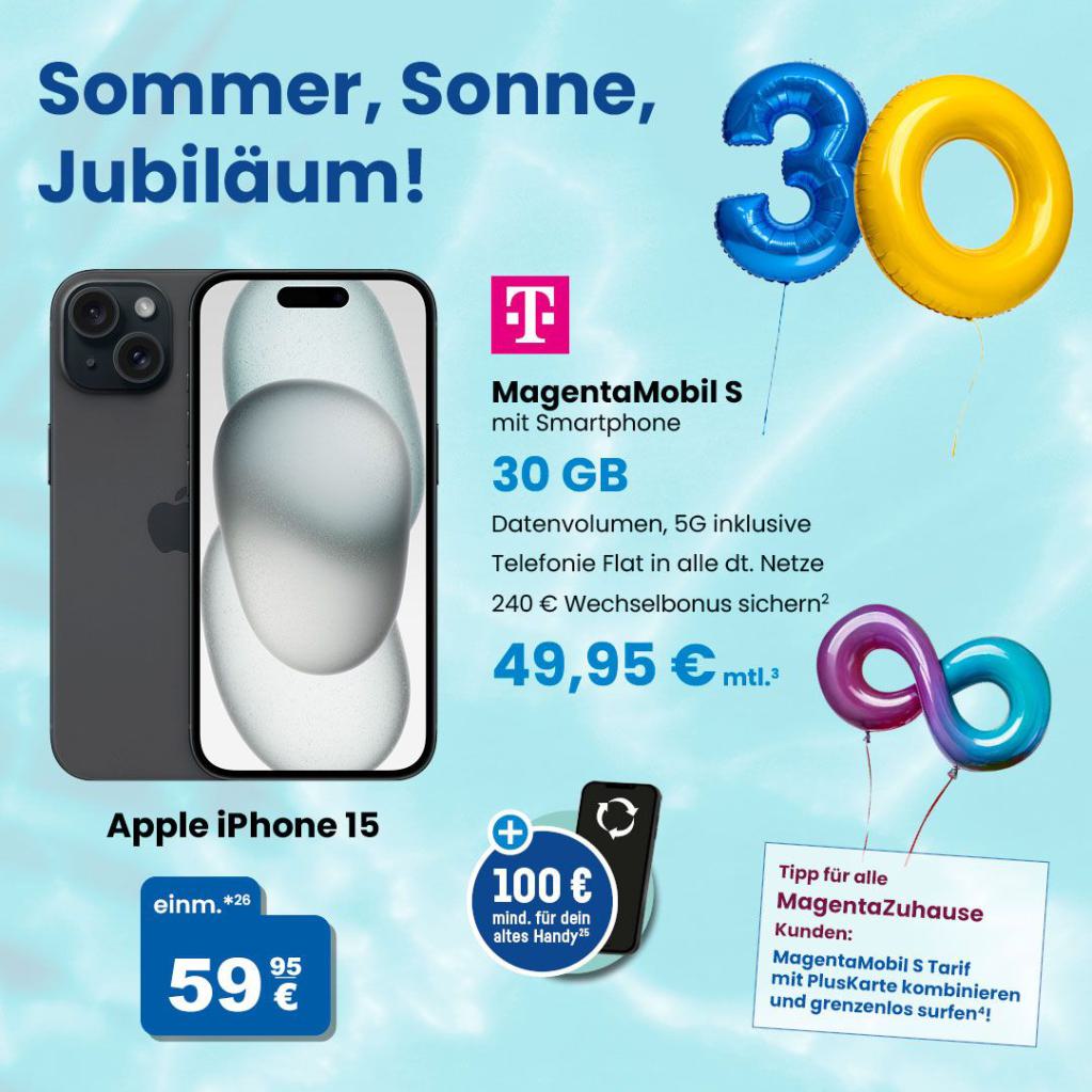 Magenta MobilS - iPhone 15